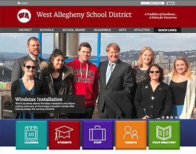 West Allegheny School District Logo - Projects