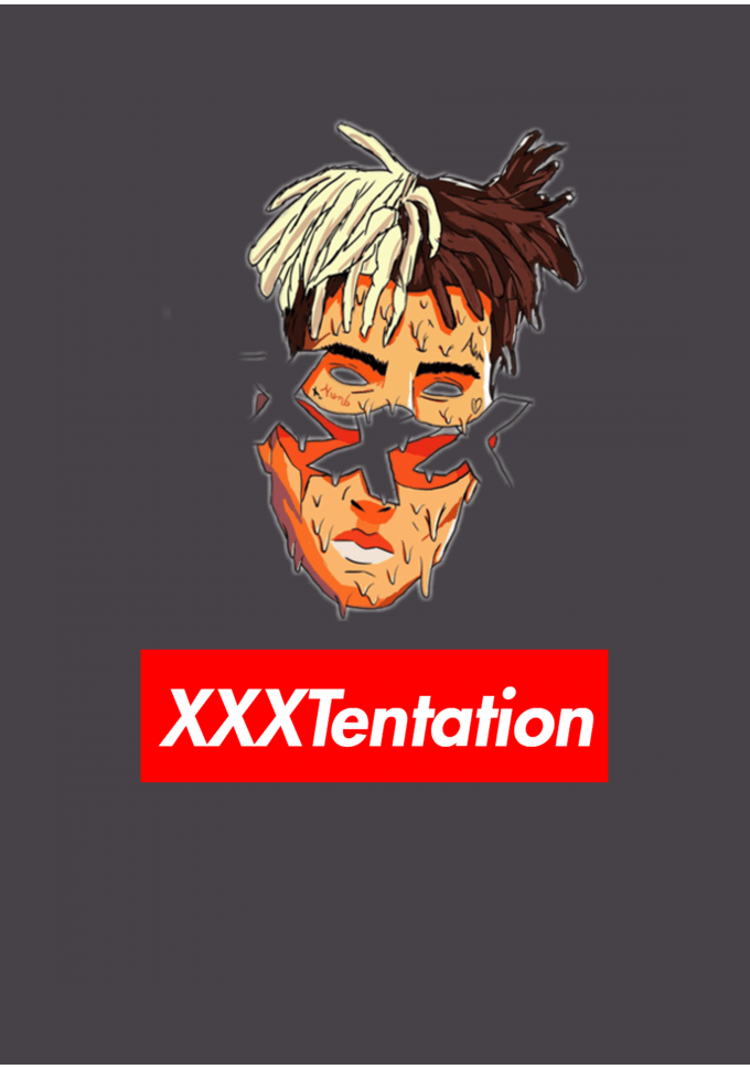 Xxxtentation Logo - Camiseta XXXTentation estilo Supreme