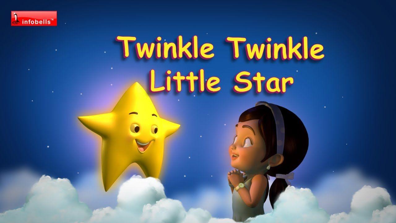 YouTube Cartoons Stars Logo - Twinkle Twinkle Little Star Rhymes with lyrics