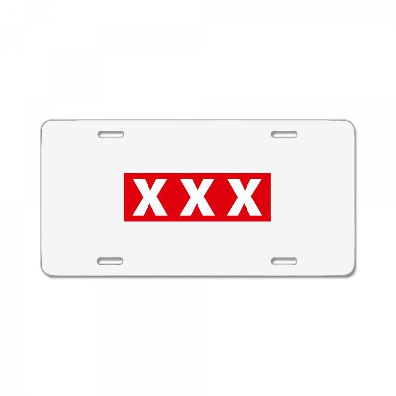 Xxxtentation Logo - Custom Xxxtentation Bad Vibes Hypebeast License Plate By Akin ...