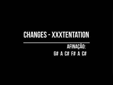 Xxxtentation Logo - Chords for XXXTENTATION - Changes - Fingerstyle Guitar Cover