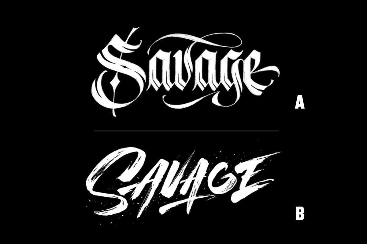 Savage Word Logo - Chris Do on Twitter: 