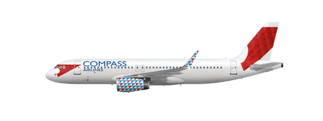 Compass Airlines Logo - Compass Airlines A320 - EIC - Gallery - Airline Empires