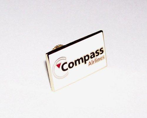 Compass Airlines Logo - Compass Airlines Lapel Pin] | Flight Attendant Shop