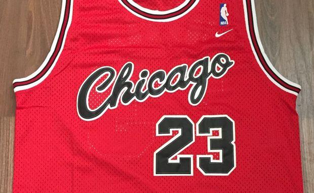 Bulls Cursive Logo - Vintage Gear: Nike Michael Jordan Bulls Rookie Jersey - Air Jordans ...