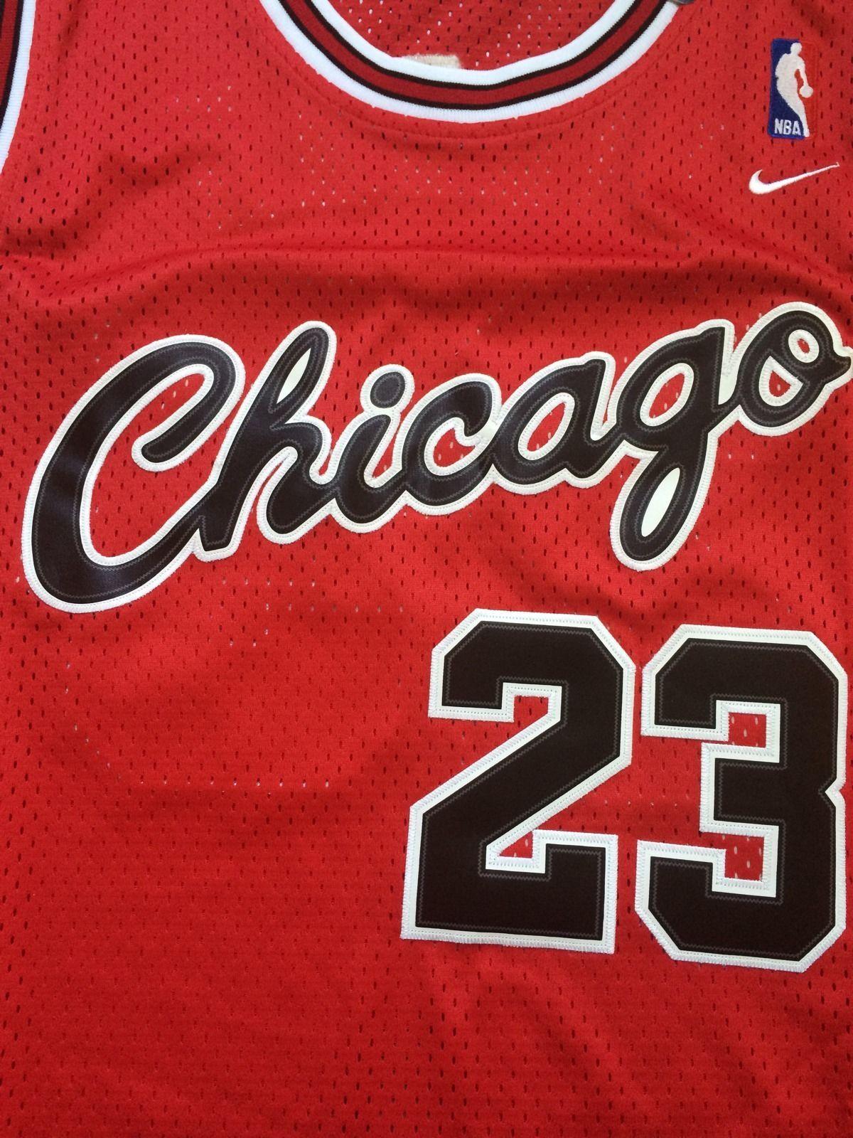 Bulls Cursive Logo - Vintage Gear: Nike Michael Jordan Bulls Rookie Jersey - Air Jordans ...