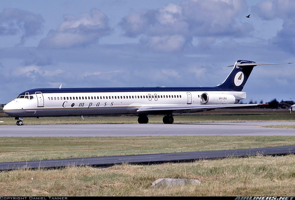 Compass Airlines Logo - Compass Airlines McDonnell Douglas MD-82 VH-LNJ at Adelaide ...