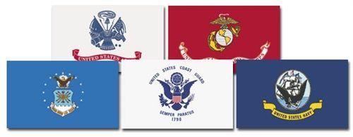 Military Flag Logo - Military Flags