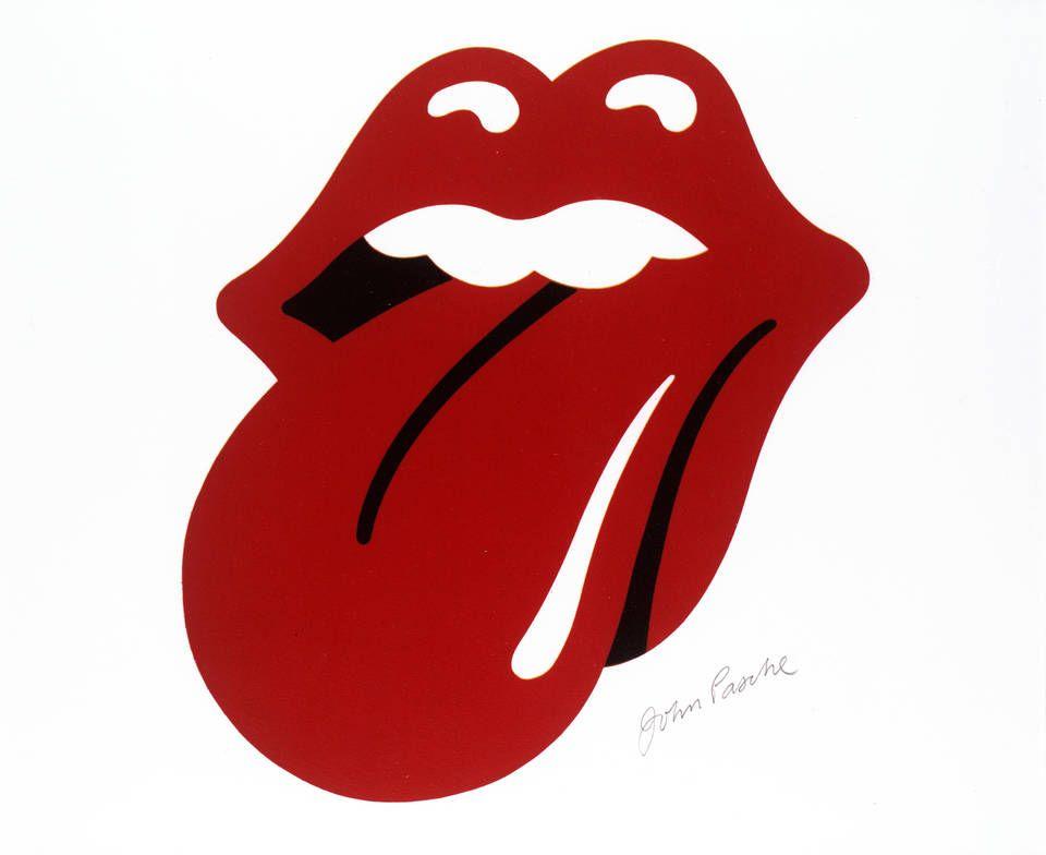 Kiss Tongue Logo - V&A · The Rolling Stones tongue and lips logo