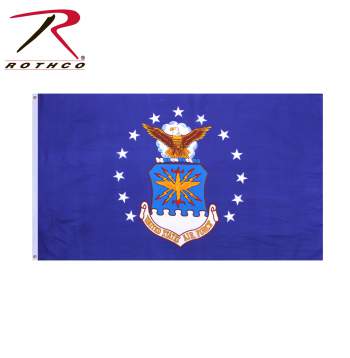 Military Flag Logo - Rothco U.S. Air Force Emblem Flag