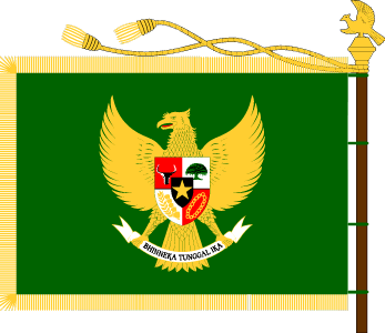 Military Flag Logo - Indonesian Army