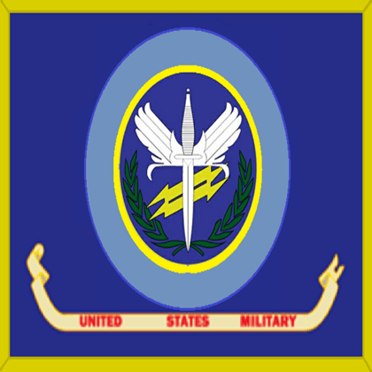 Military Flag Logo - United States Military Flag