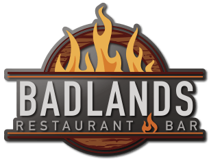 Restaurant Bar and Grill Logo - Badlands Bar & Grill in Minot, North Dakota | Curbside Takeout