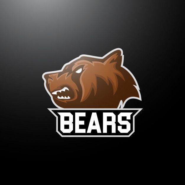 Bear Sports Logo - Angry bear sport logo Vector