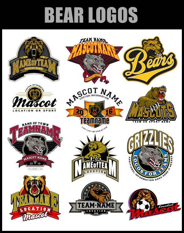 Bear Sports Logo - Bear Logos