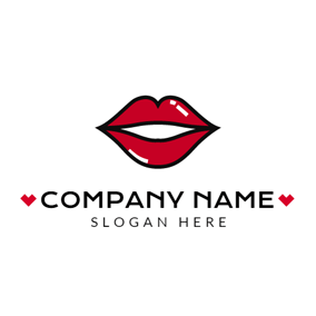 Lips Logo - Free Makeup Logo Designs | DesignEvo Logo Maker