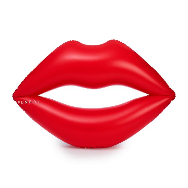 Red Lips and Mouth Logo - Lips Float - Funboy