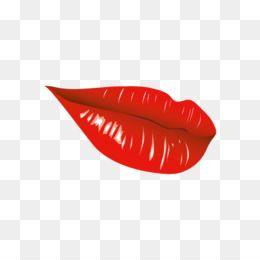 Red Lips and Mouth Logo - Lips PNG & Lips Transparent Clipart Free Download - Lipstick Kiss ...