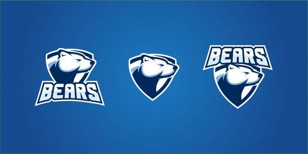 Bear Sports Logo - Polar bear sport logo badge Vector | Premium Download