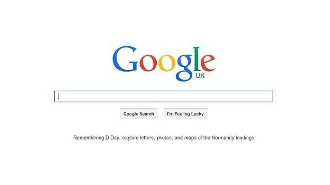 Homepage Google Logo - Google blunder over D-Day doodle - BBC News