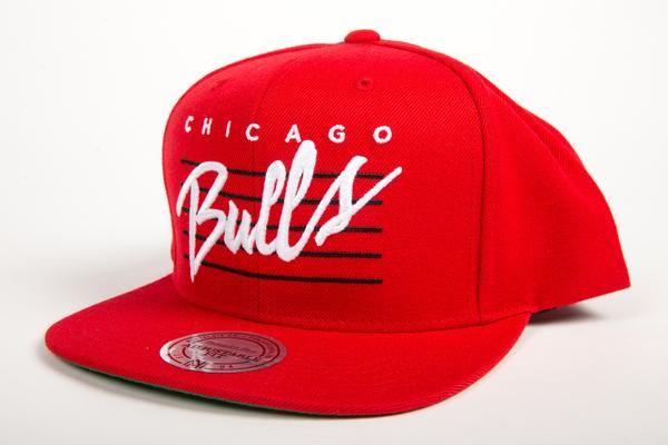 Bulls Cursive Logo - Chicago Bulls Cursive Retro Script Snapback | ATO Basketball Merchants
