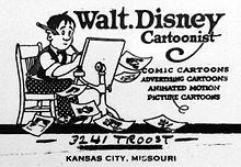 First Walt Disney Company Logo - Walt Disney