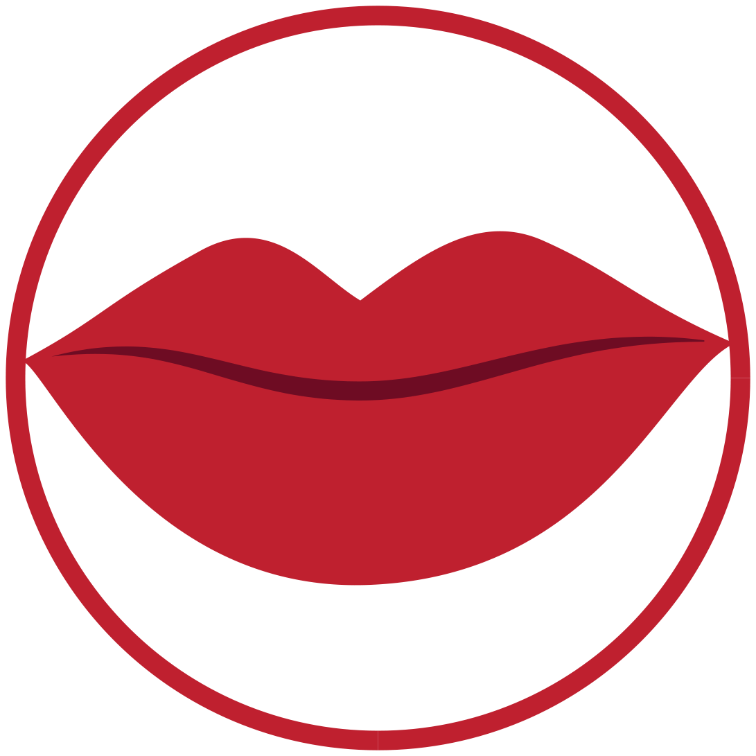 Red Lips and Mouth Logo - Red Lipstick Challenge — BUSHTEMBER