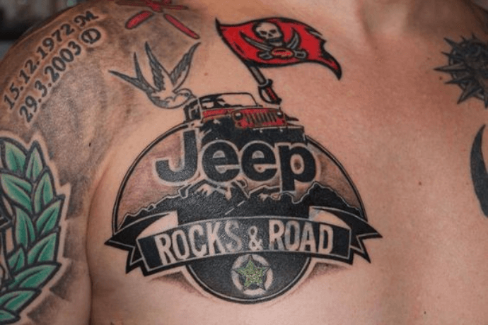 Jeep Tattoo Logo - Best 30 Jeep Tattoo Ideas That Make Amazing Ink In Your Body