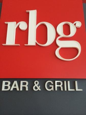 Restaurant Bar and Grill Logo - Restaurant logo by the entrance. - Picture of Park Inn Restaurant ...