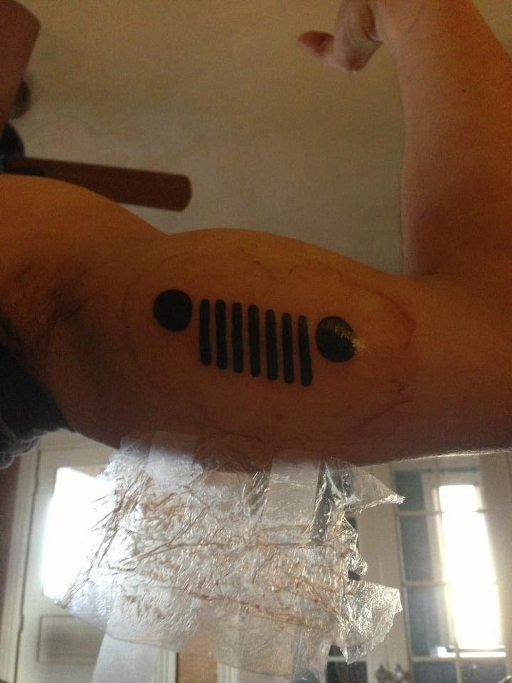 Jeep Tattoo Logo - Jeep tattoos. Jeep Tattoos.com. INK. Jeep