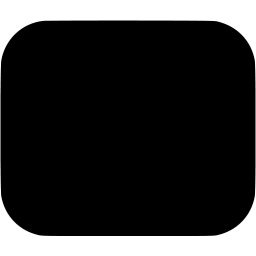 Black and White Rounded Rectangle Logo - Black rounded rectangle icon - Free black rectangle icons