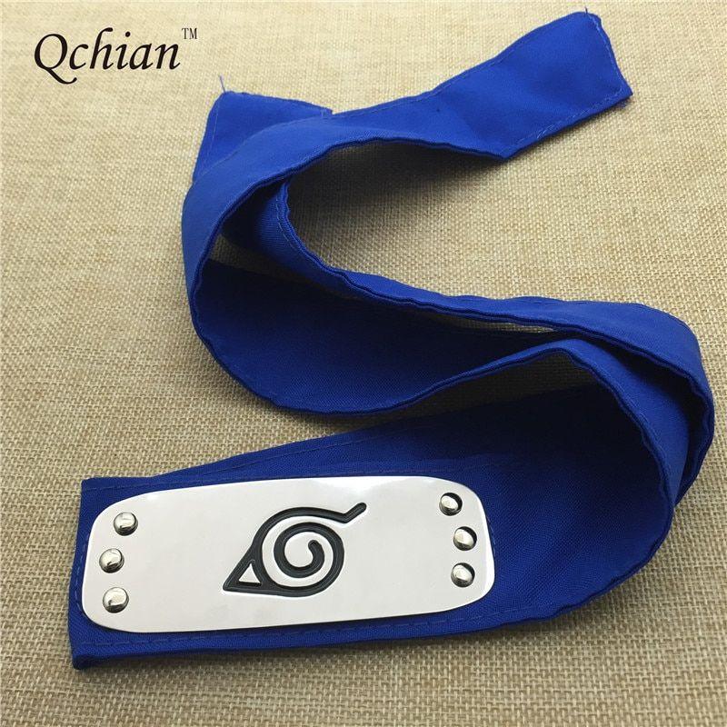 Red Leaf Village Logo - Naruto Black Blue Red Leaf Village Headband for Boys Konoha Uchiha