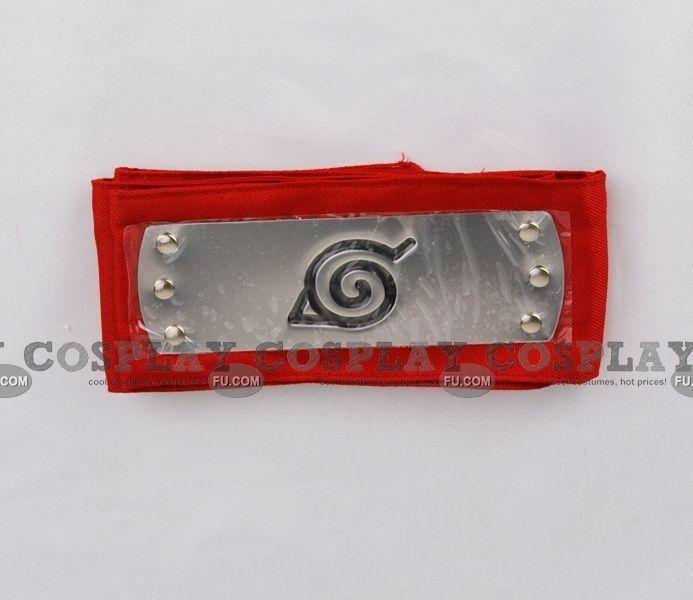 Red Leaf Village Logo - Naruto Headband (Red,Leaf Village) from Naruto | Anime | Pinterest ...