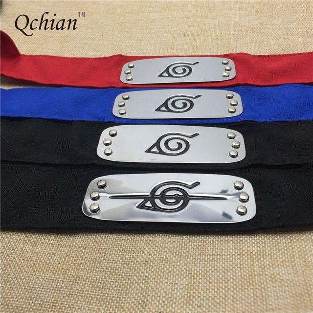 Red Leaf Village Logo - Naruto Black Blue Red Leaf Village Headband for Boys Konoha Uchiha ...