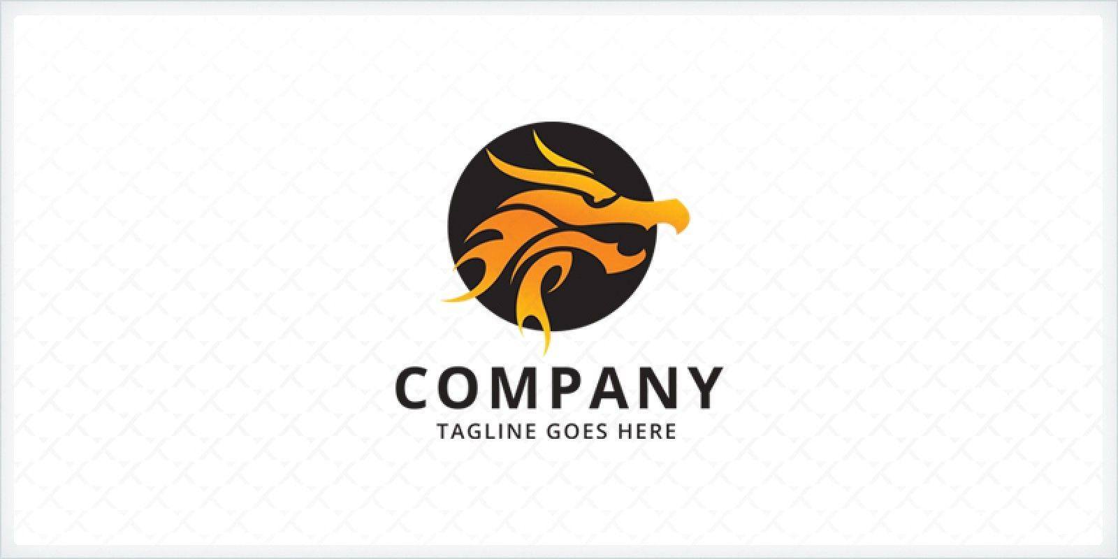 Dragon Logo - Fire Dragon - Logo Template | Codester