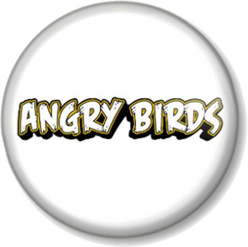 eBay App Logo - Angry Birds Logo 25mm 1