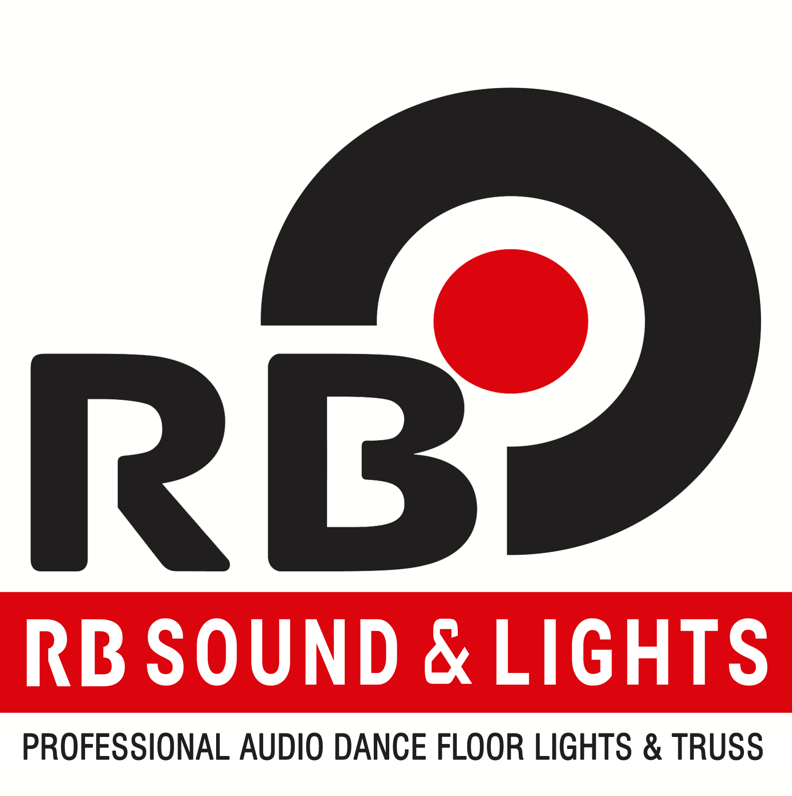Circle R B Logo - RB sound lights