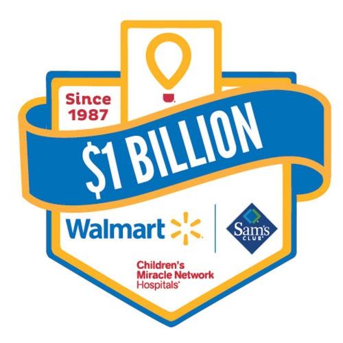 Walmart Sam's Club Logo - Walmart Sam's Club 1 Billion Logo Health Foundation