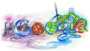 Homepage Google Logo - Google Logo Contest Winner on UK Homepage