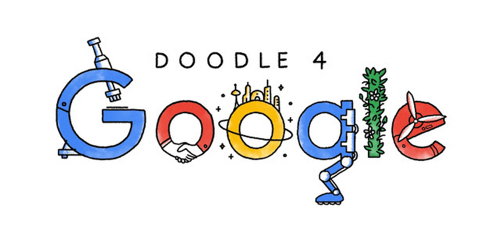 Homepage Google Logo - Start sketching what you see for the future