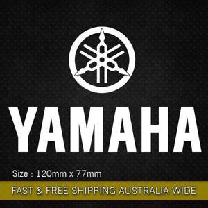 Yamaha Motorcycle Logo - YAMAHA Motorcycle Logo Sticker Decal fuel tank decal vinyl YZF R1 R6 ...