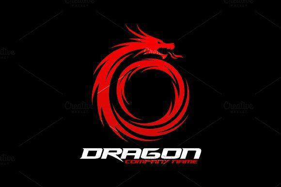 Dragon Logo - Dragon Logo ~ Logo Templates ~ Creative Market