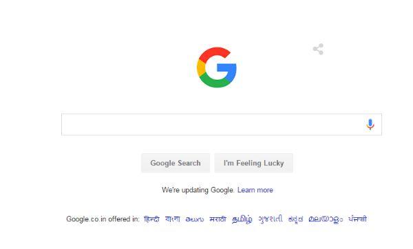 Homepage Google Logo - Google's new logo dedicated a doodle on its homepage