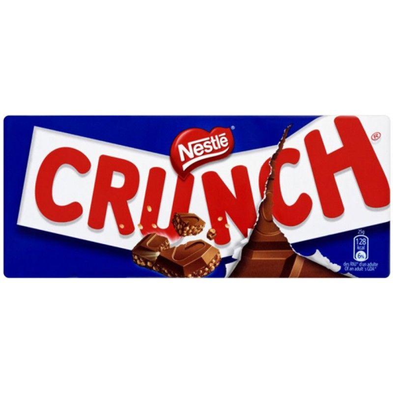 Nestle Crunch Logo - Nestle Crunch Single Bar 100g 1.39