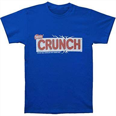 Nestle Crunch Logo - Amazon.com: Nestle Crunch Junior Top Small Royal: Clothing
