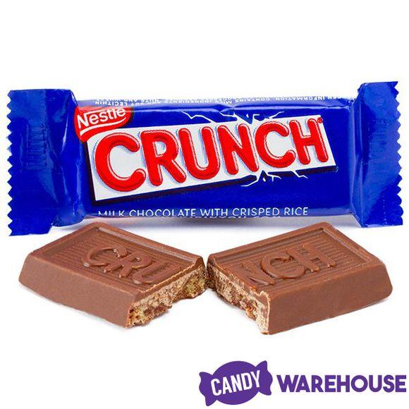 Nestle Crunch Logo - Nestle Crunch Fun Size Candy Bars: 18-Piece Bag | CandyWarehouse.com