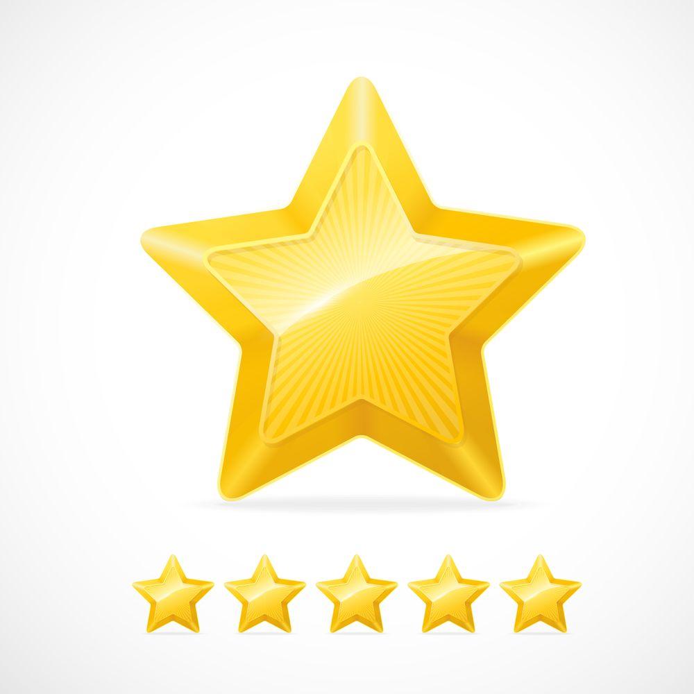 Review Stars Logo - We've Reached A Milestone -- Our 500th 5-Star Review! | State Street ...
