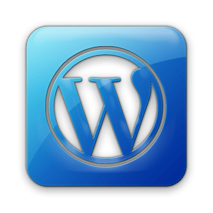 Square Website Logo - 098396 Blue Jelly Icon Social Media Logos Wordpress Logo