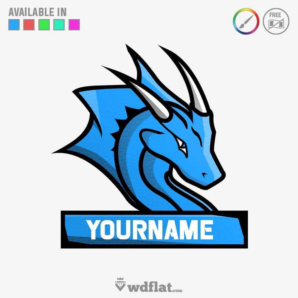 Dragon Logo - Little Dragon Esports. Twitch and Youtube Templates