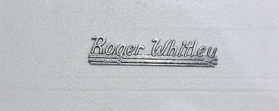 Vintage Auto Dealer Logo - VINTAGE AUTO DEALER Metal Emblem Whitley - $5.00